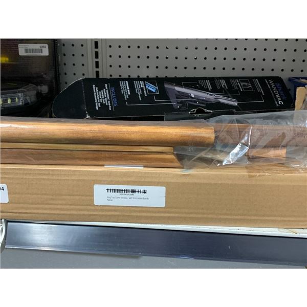 Ring toss game for adults with shot ladder