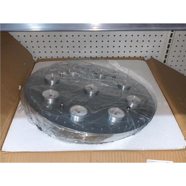 Flush mount LED chandelier