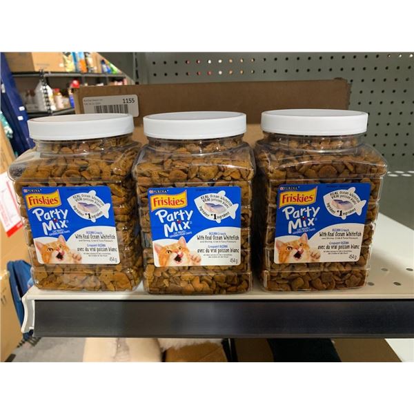 Purina Friskies Party Mix Cat Treats 454g x 3