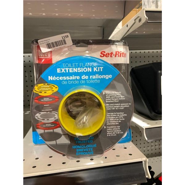 Set-Rite Toilet Flange Extension Kit