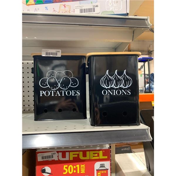 Potato & Onion Storage Bins