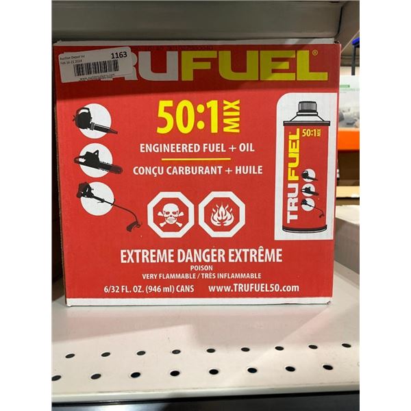 TRUFUEL 50:1 Mix Engineered Fuel & Oil 6 x 946ml Cans