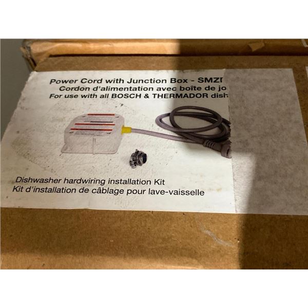 Power Cord With Junction Box Bosch & Thermador Dishwashers