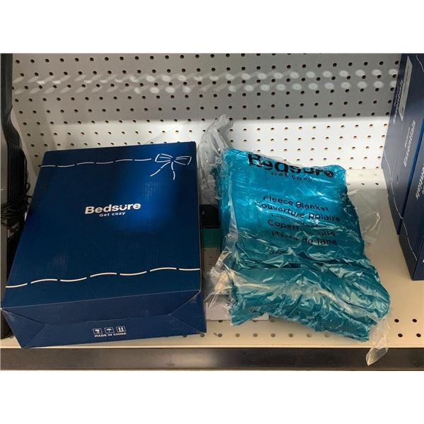 Bedsure fleece blanket queen size