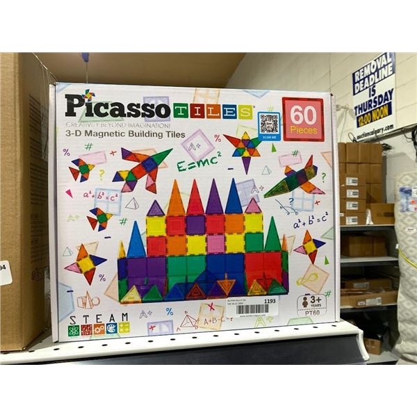 Picasso tiles 3-D magnetic building tiles
