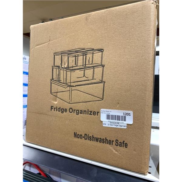 Fridge Organizer bins.