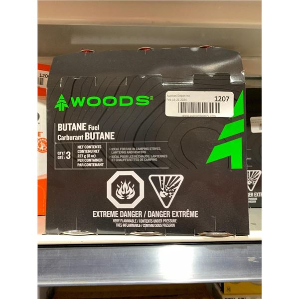 WOODS. Butane fuel.