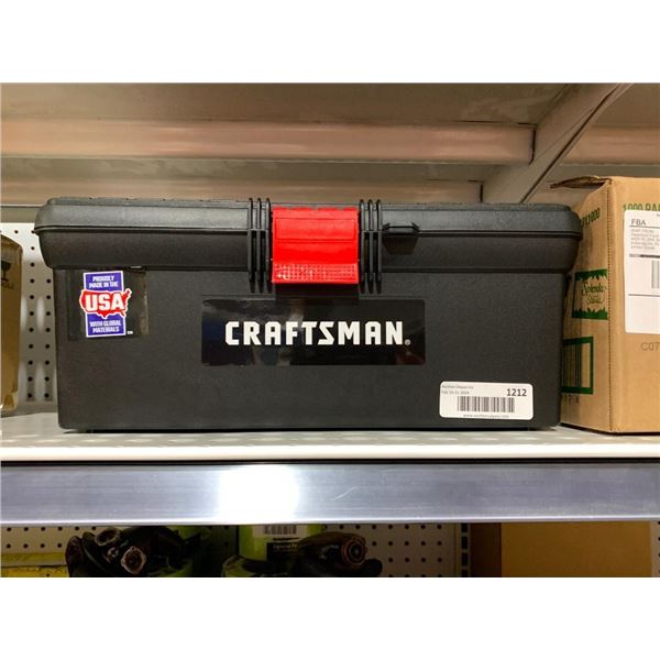 CRAFTMAN Black toolbox.