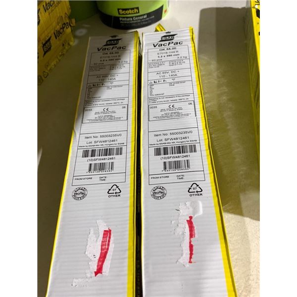 VACPAC Welding rods lot of 2.