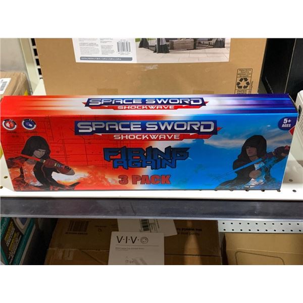 SPACE SWORD SHOCKWAVE 3 Pack.