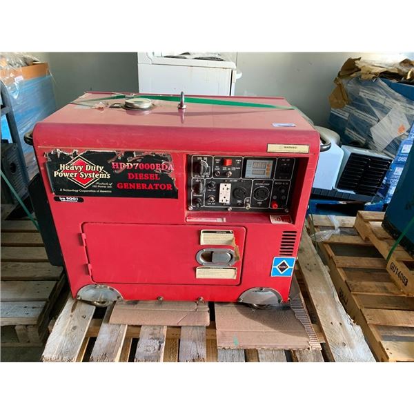 Heavy Duty HD-D700EDA Diesel Generator