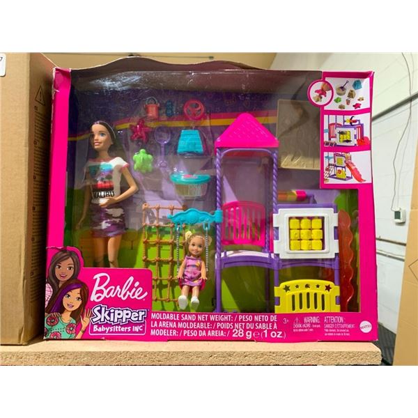 Barbie Skipper babysitters inc, Doll set.
