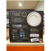 Image 1 : Trenz Lighting 4 Pack 4in ThinLED Recessed Wafer Light - 1/2in Thick, 3000K Warm Light, 600 Lumens
