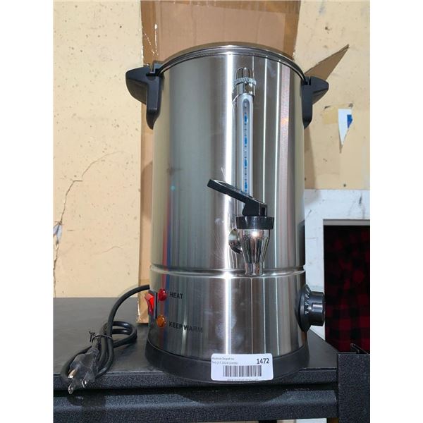 Water boiler with "keep warm" function, 8L capacity