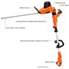 Image 3 : GARCARE 2 in 1 Corded Pole Hedge Trimmer 4.8-Amp with 20 Inch Laser Cutting Blade, Blade Cover Inclu