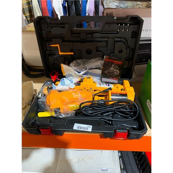 Electric Scissor Jack In Case
