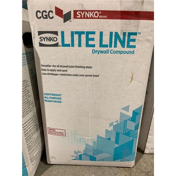 CGC Synko Lite Line Ready Mixed Drywall Compound 17L