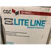 Image 3 : CGC Synko Lite Line Ready Mixed Drywall Compound 17L