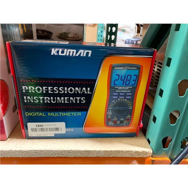Kuman Professional Instruments Digital Multimeter WH5000A