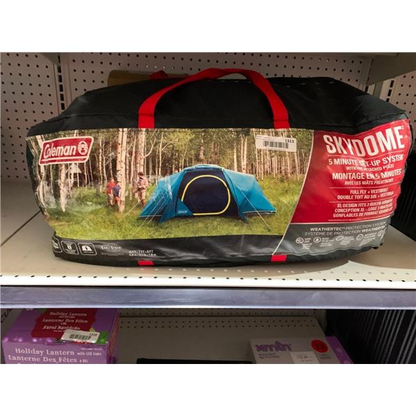 Coleman Skydome 5 Min Set Up? 4 man tent