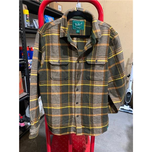 Woolrich Men's Flannel Shirt Jacket Size Medium