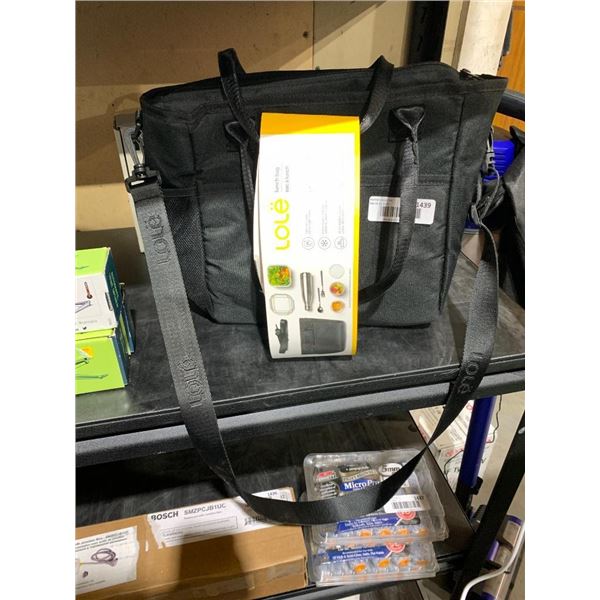 LOLE - Lunch bag black