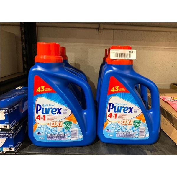 Purex 4in1 laundry detergent 2x1.92L