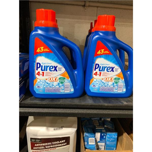 Purex 4in1 laundry detergent 2x1.92L