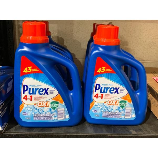 Purex 4in1 laundry detergent 2x1.92L