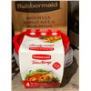 Image 1 : Rubbermaid take alongs tupperware bowls, lot of 16