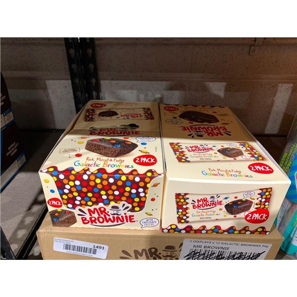 Mr.Brownie rainbow sprinkle brownies 24x50g