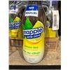 Image 2 : Snapple zero sugar lemon tea drink 12x473ml