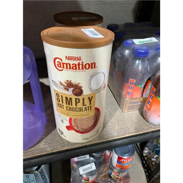 Nestle carnation hot chocolate mix 1.9kg