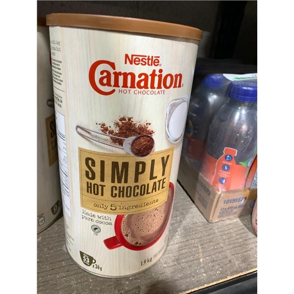 Nestle carnation hot chocolate mix 1.9kg