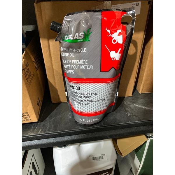 Atlas premium 4-cycle engine oil 12x946ml