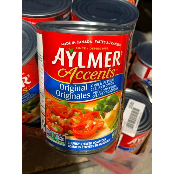 Aylmer accents chunky stewed tomatoes 12x540ml