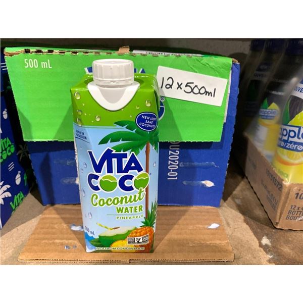 Vita Coco Pineapple Coconut Water 12x500ml
