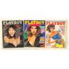 Image 1 : LOT OF 3- 1985 PLAYBOY MAGAZINES $4.00- $4.50;