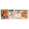 Image 1 : LOT OF 4- 1976 PLAYBOY MAGAZINES $1.25; FEB/ MARCH