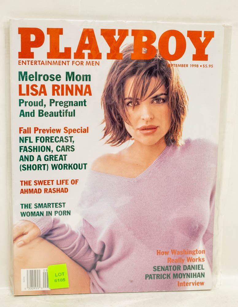 SEPT 1998 PLAYBOY ISSUE; LISA RINNA