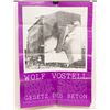 Image 1 : WOLF VOSTELL POSTER BERLIN GERMANY