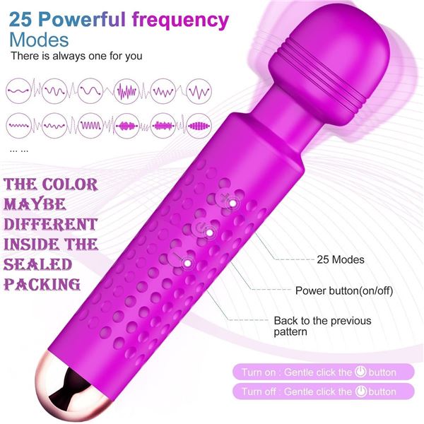 POWERFUL ELECTRIC WAND WIRELESS MASSAGER