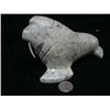 Image 2 : Soapstone walrus- 8", by Eric Tetpon III