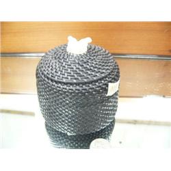 4" baleen basket, 523f, by Lily Hank, has 2 seals on top