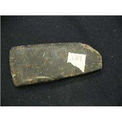 5 1/2" Black Jade Ax from St. Lawrence Island