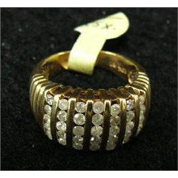 i- Woman's Ring 35 Diamonds  Replacement cost $2000 (3)