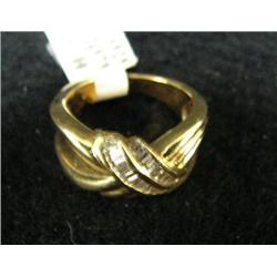 j- Woman's Ring with many Channel Cut Diamonds, Replacement Cost $1500 (3)