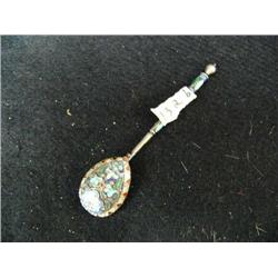 Choice on 4 Silver and Enameled Russian Imperial Cloissene Spoons (3)
