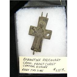CHOICE on 10 Russian Icons 2 1/2 - 3 Inches:  a Byzantine Relequary cross with Christ on Front from 
