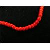 Image 2 : Pair of 26" red heart beaded necklaces (3)